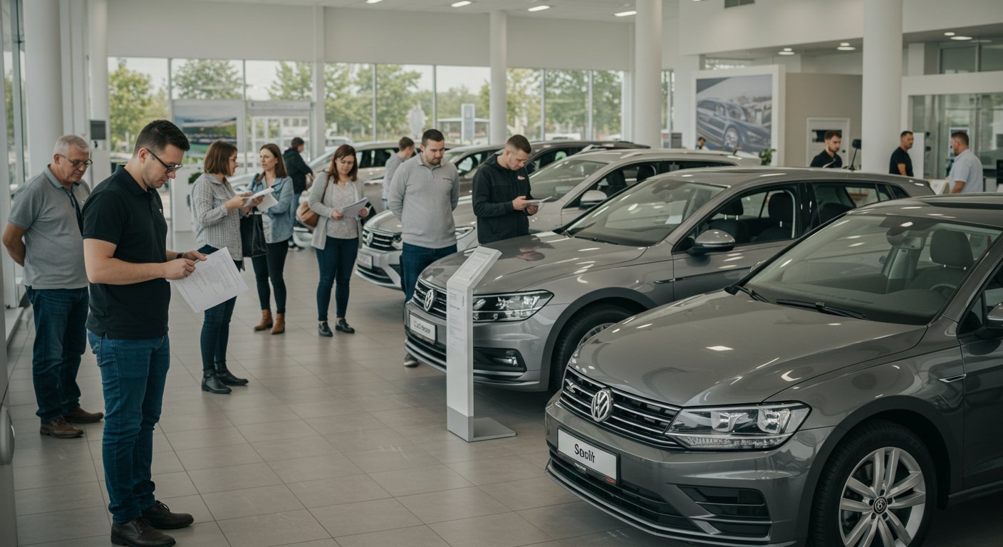 Тендерные закупки автомобилей Volkswagen