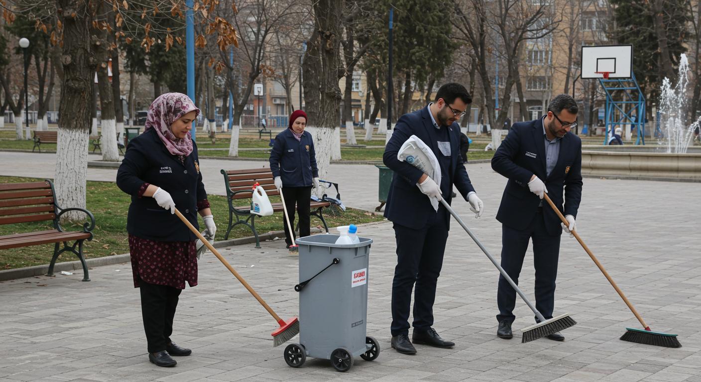 Уборка территории профессиональная